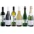 Organic Non-Alcoholic Wine Sampler -Six (6) Bottles 750ml Each – Lussory Organic Merlot, Chardonnay, Brut and Le Petit Étoilé Cabernet, Chardonnay, Sparkling (France, Spain)