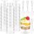 Kucoele 100 Pack 2 OZ Mini Dessert Cups with Spoons, Reusable Plastic Wine Cups Small Clear Party Serving Cups for Parfait Appetizer Pudding MousseTasting